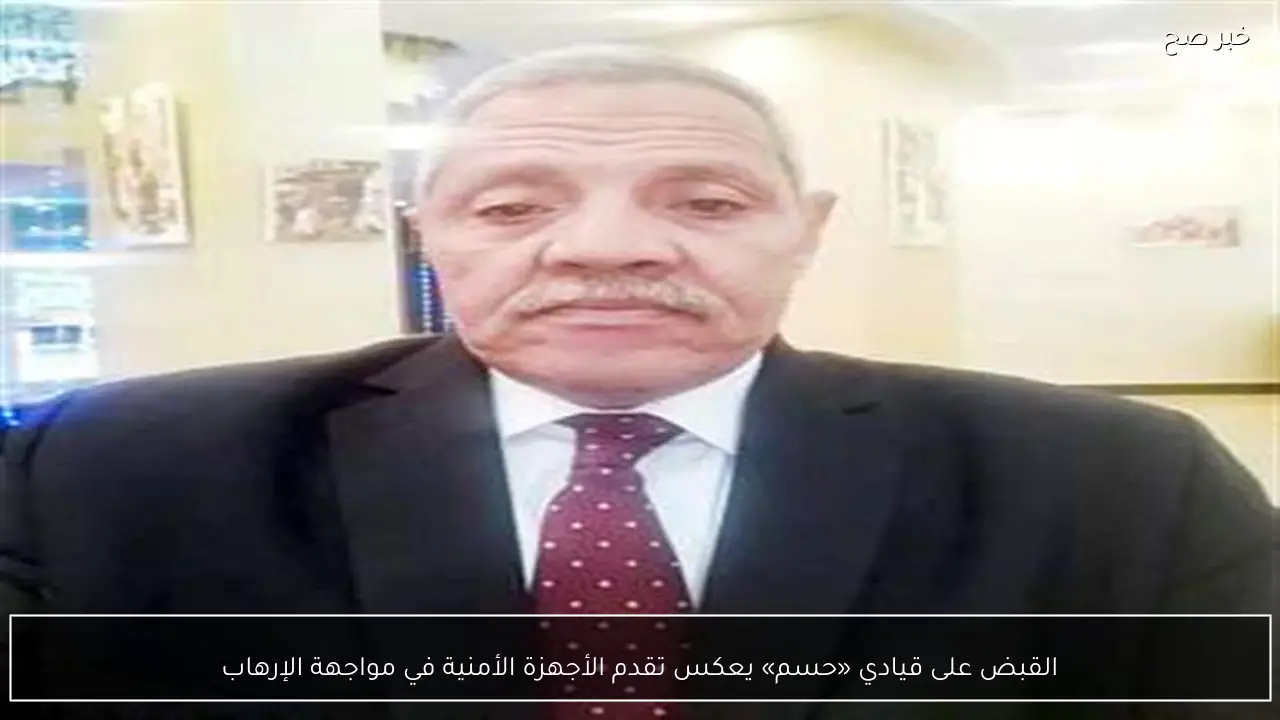 القبض على قيادي «حسم» يعكس تقدم الأجهزة الأمنية في مواجهة الإرهاب