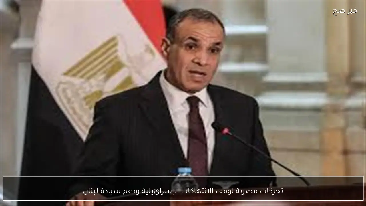 تحركات مصرية لوقف الانتهاكات الإسرائيلية ودعم سيادة لبنان