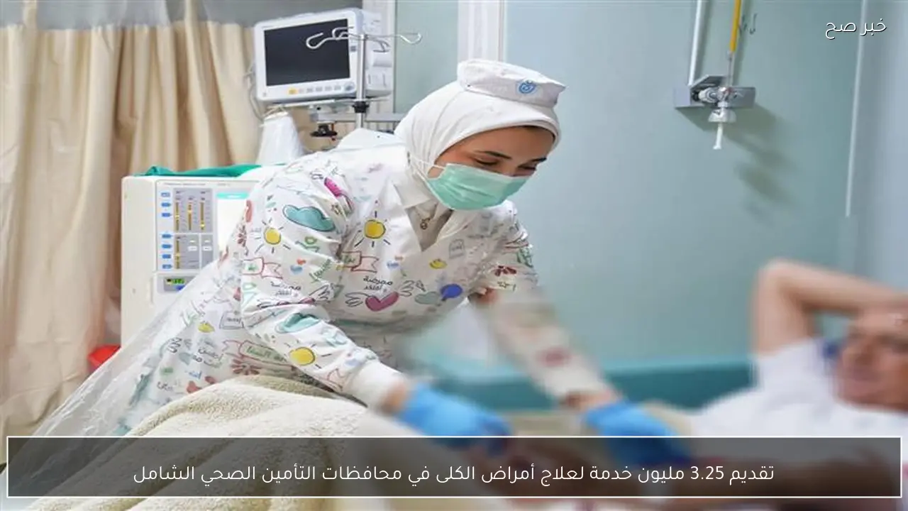 تقديم 3.25 مليون خدمة لعلاج أمراض الكلى في محافظات التأمين الصحي الشامل