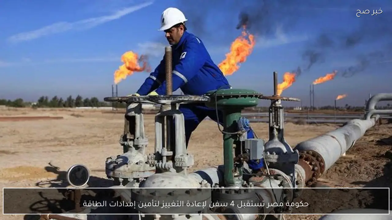 حكومة مصر تستقبل 4 سفن لإعادة التغييز لتأمين إمدادات الطاقة