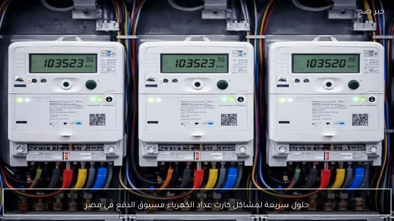 حلول سريعة لمشاكل كارت عداد الكهرباء مسبوق الدفع في مصر