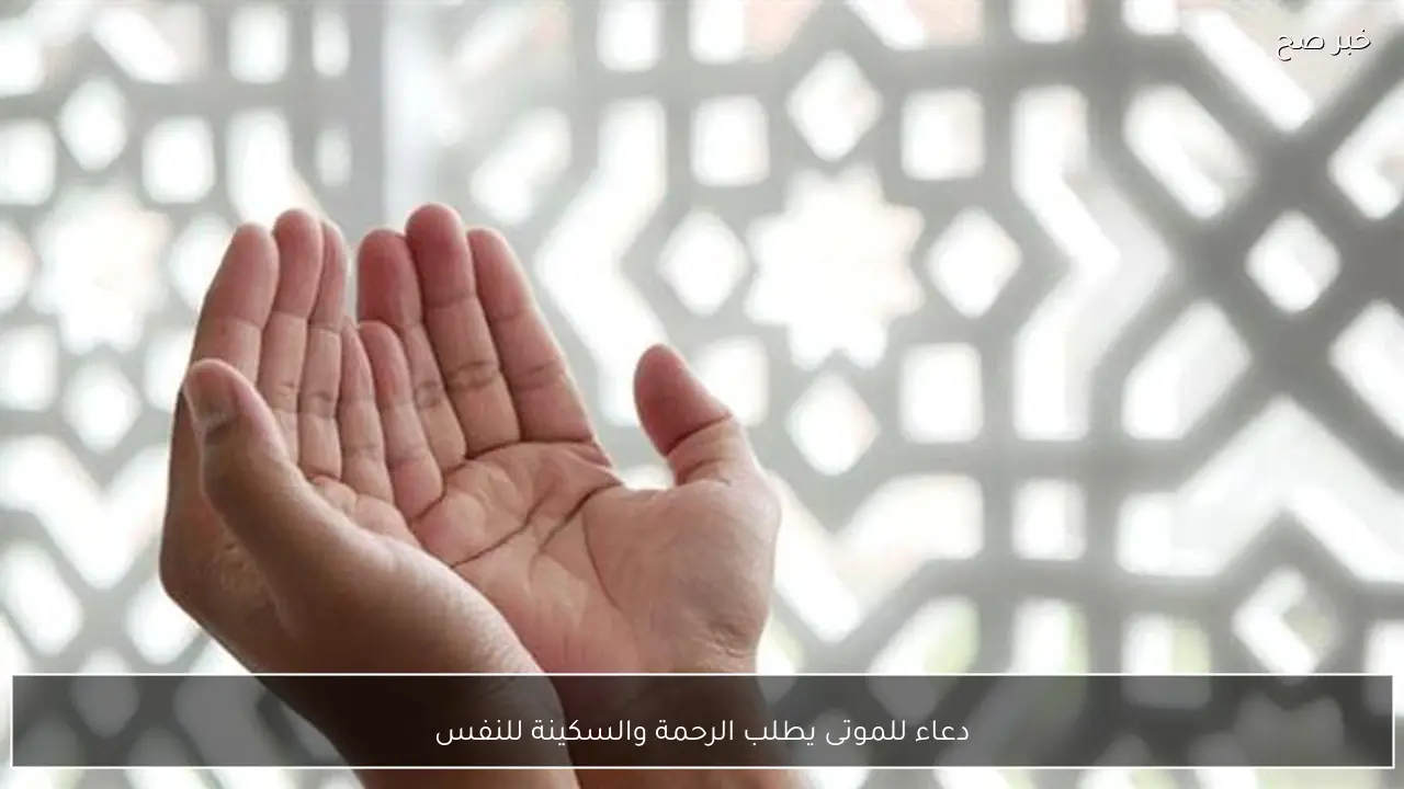 دعاء للموتى يطلب الرحمة والسكينة للنفس