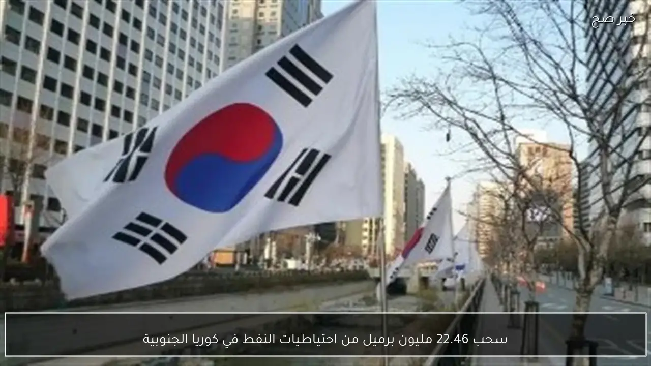 سحب 22.46 مليون برميل من احتياطيات النفط في كوريا الجنوبية