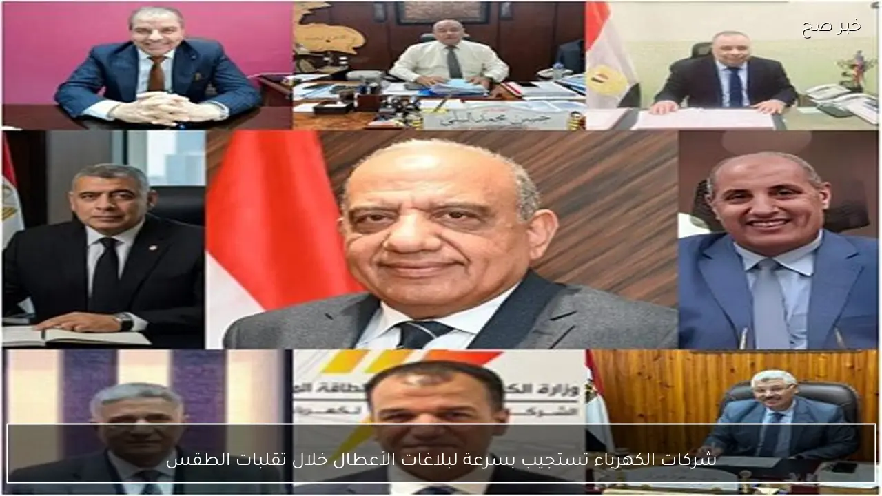 شركات الكهرباء تستجيب بسرعة لبلاغات الأعطال خلال تقلبات الطقس