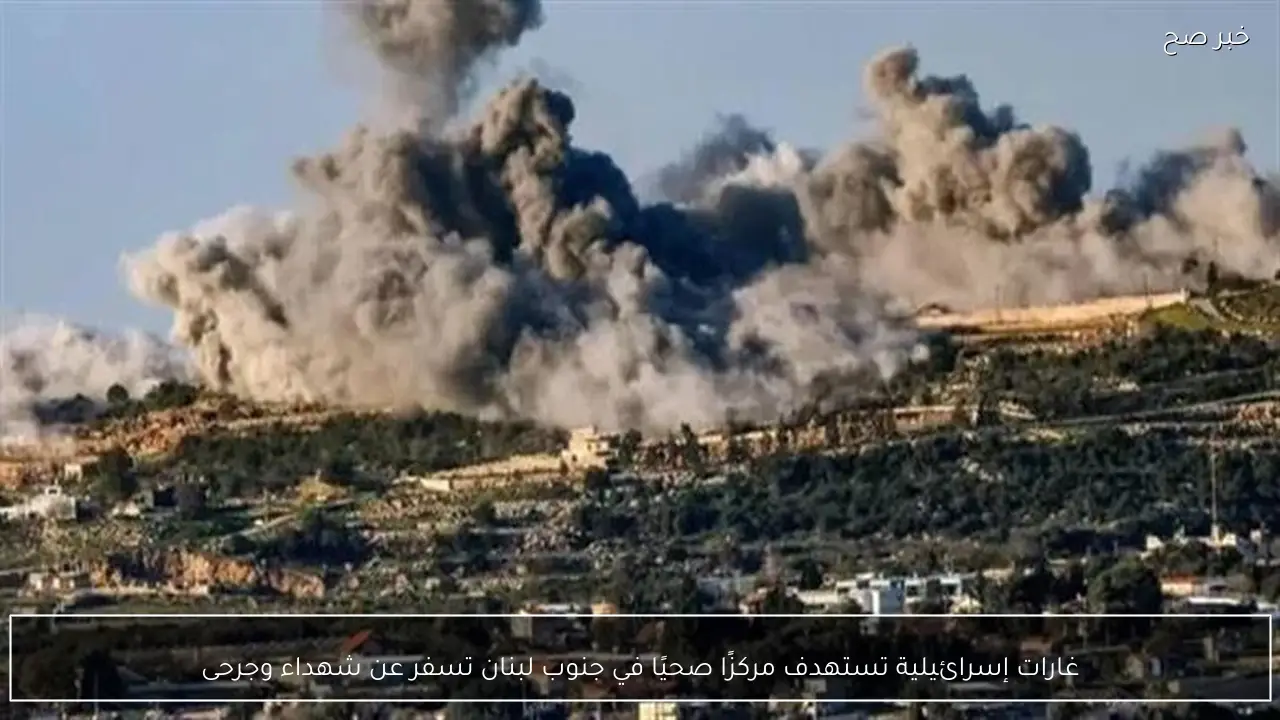 غارات إسرائيلية تستهدف مركزًا صحيًا في جنوب لبنان تسفر عن شهداء وجرحى