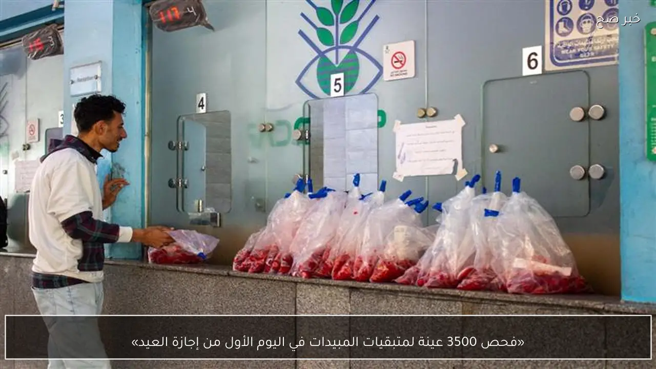 «فحص 3500 عينة لمتبقيات المبيدات في اليوم الأول من إجازة العيد»