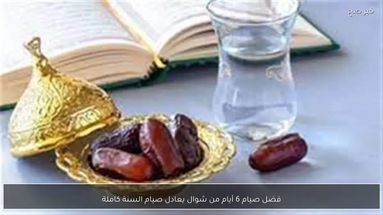 فضل صيام 6 أيام من شوال يعادل صيام السنة كاملة