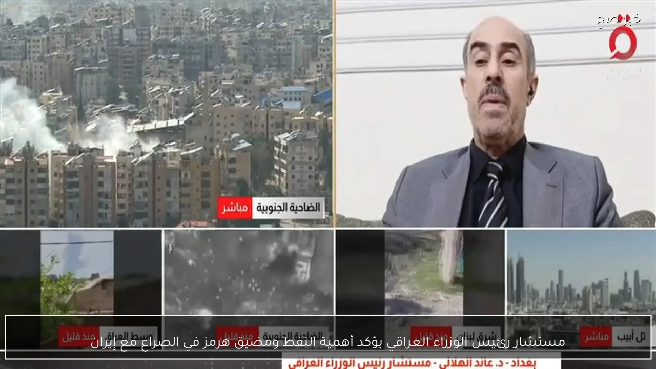 مستشار رئيس الوزراء العراقي يؤكد أهمية النفط ومضيق هرمز في الصراع مع إيران