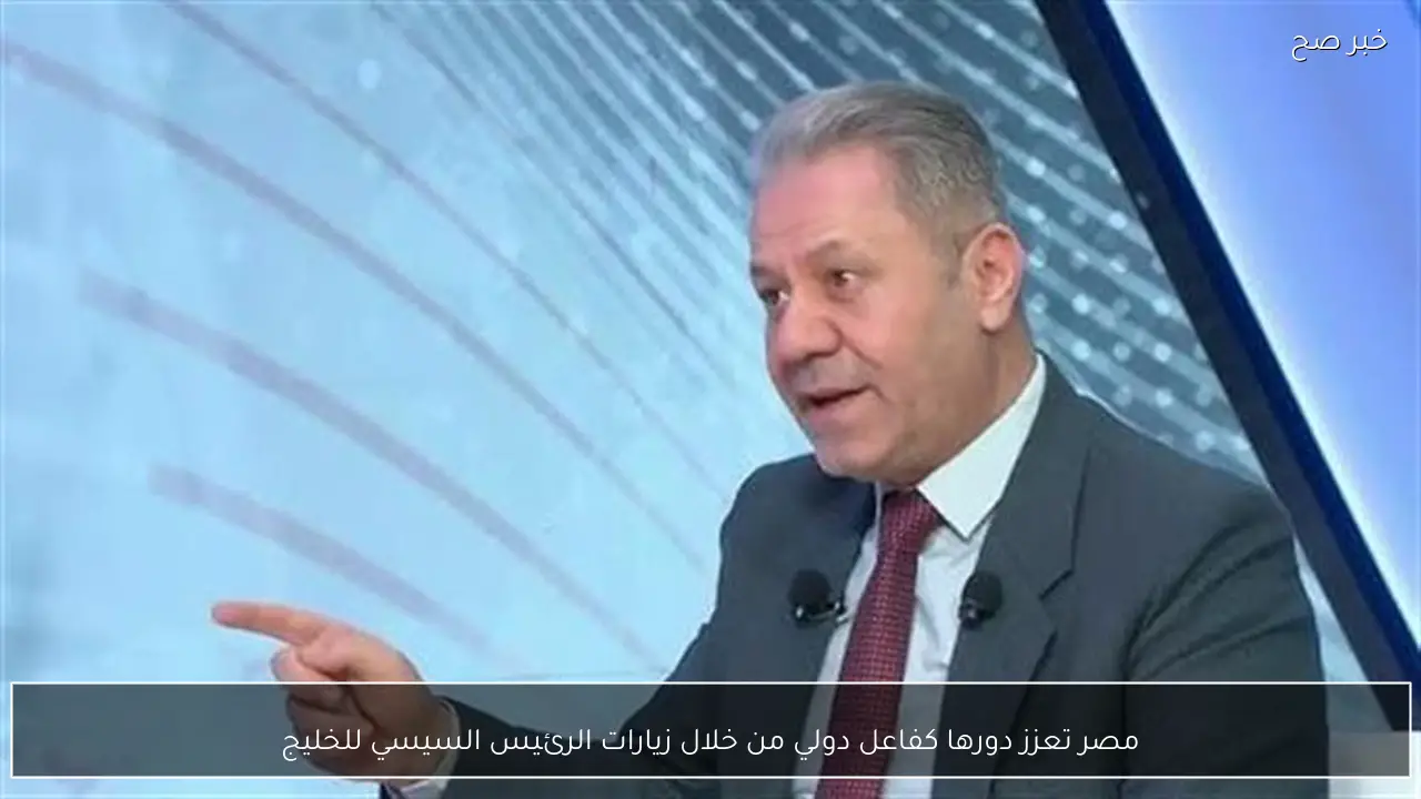 مصر تعزز دورها كفاعل دولي من خلال زيارات الرئيس السيسي للخليج