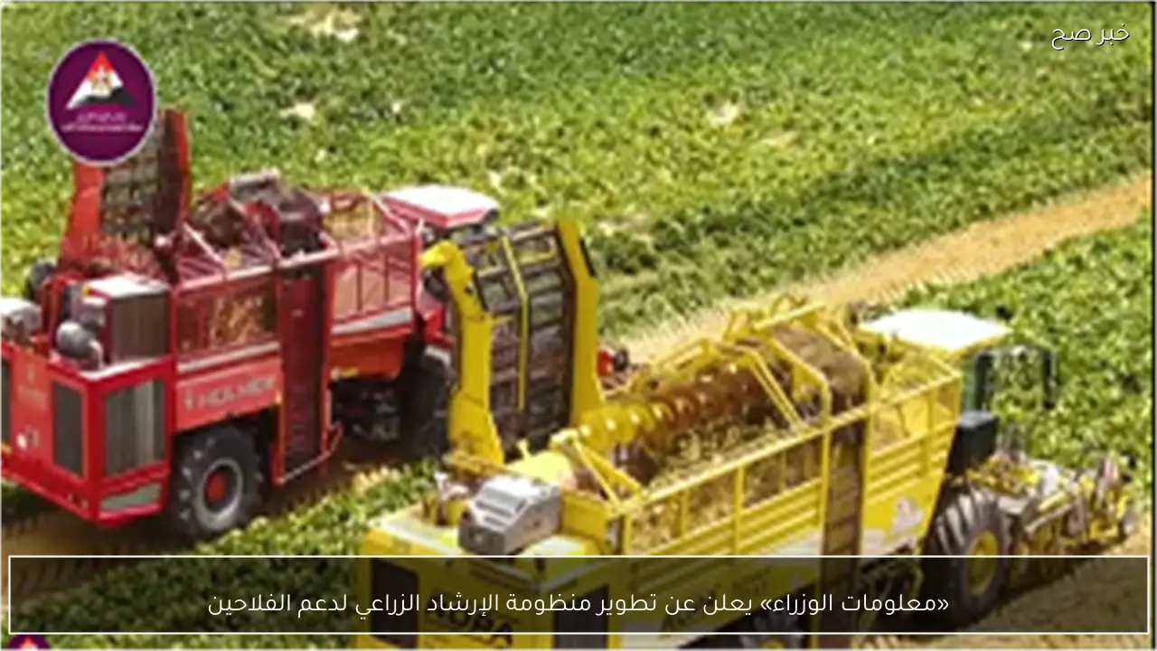 «معلومات الوزراء» يعلن عن تطوير منظومة الإرشاد الزراعي لدعم الفلاحين